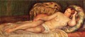 desnudo sobre cojines Pierre Auguste Renoir